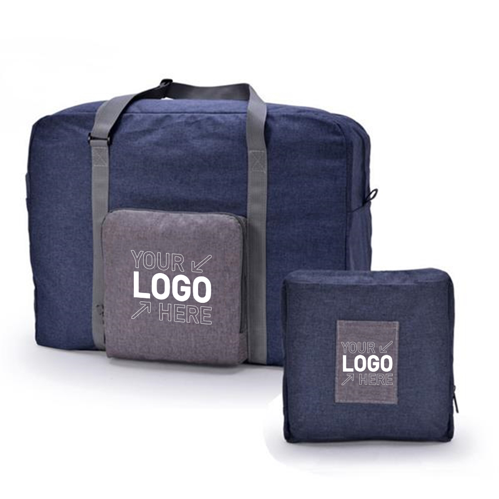 Foldable Travel Bag Luggage Storage for Sports Gym Nylon 7