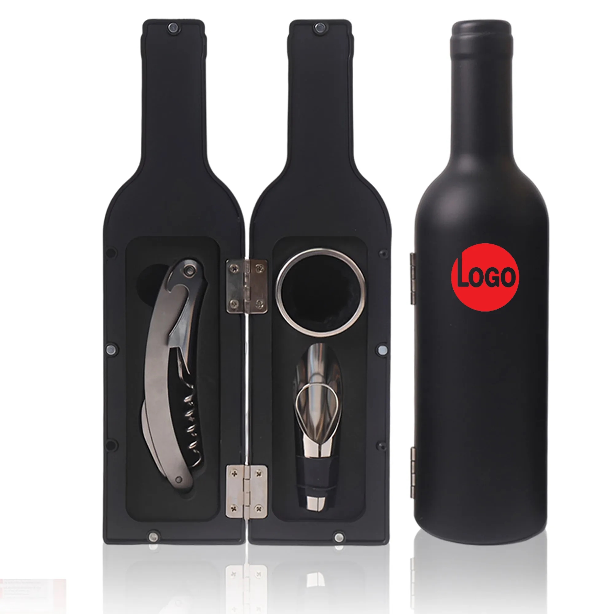 MOQ 20 Creative Wine Bottle Opener Set 2