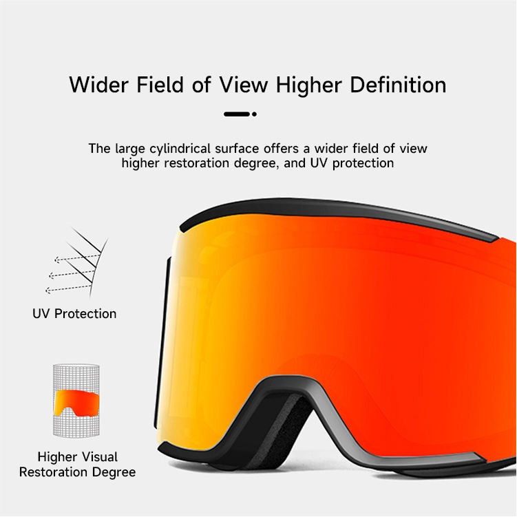Anti-Fog Protection Ski Goggles 5