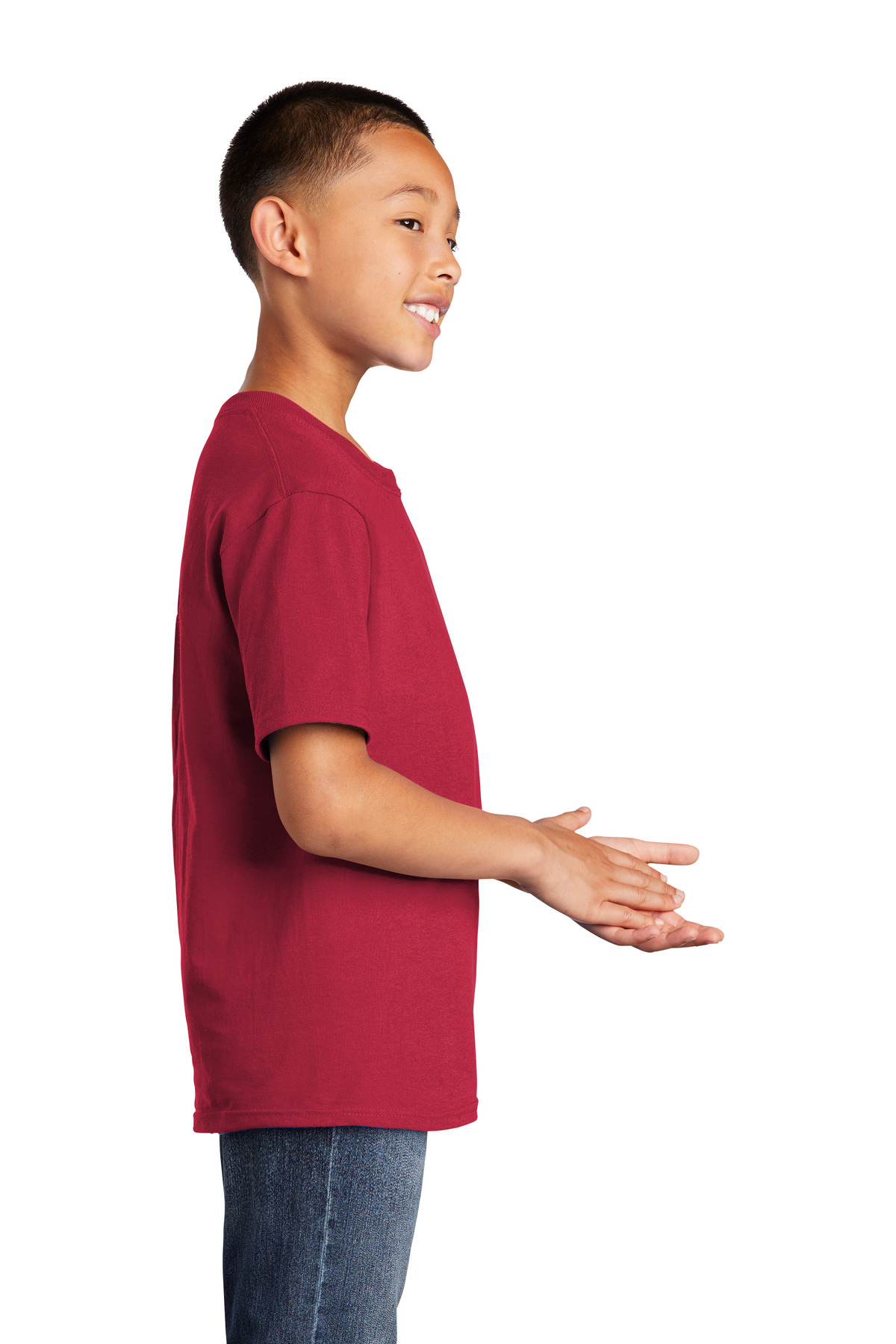Port & Company® Youth Core Cotton DTG Tee 24