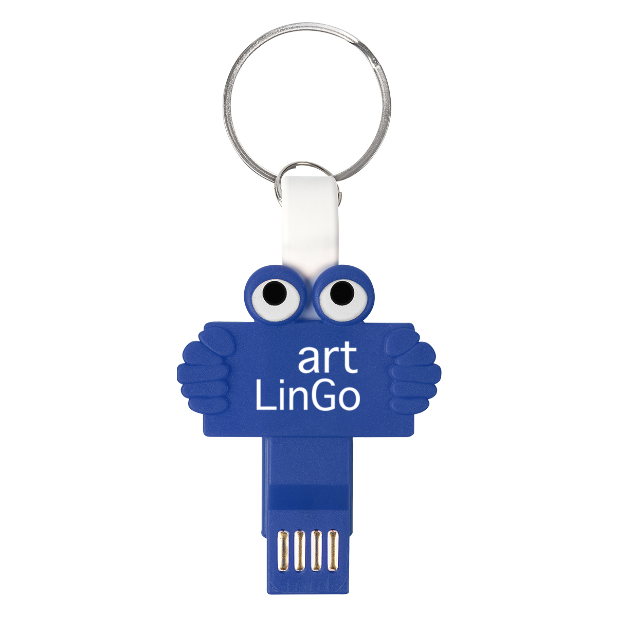 Clipster Buddy 3-In-1 Charging Cable Key Ring 6