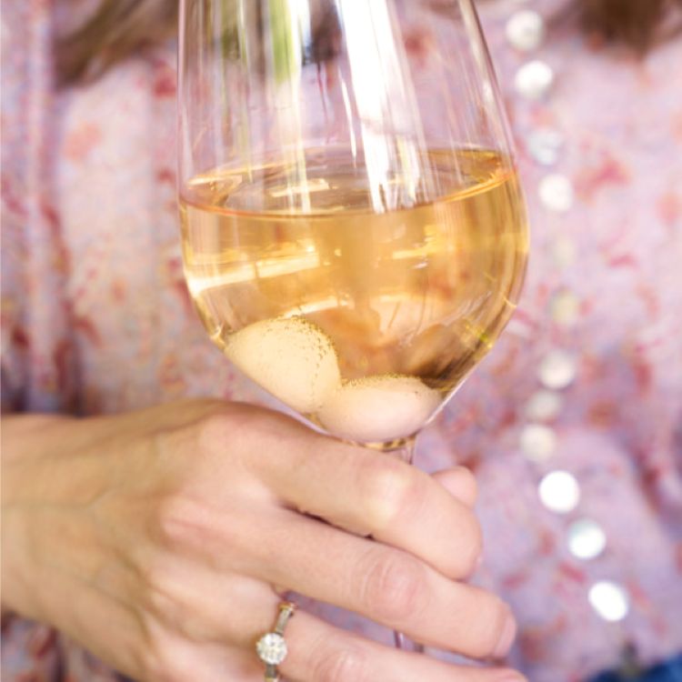 Twine Living® Rose Quartz Wine Gems Set of 6 10