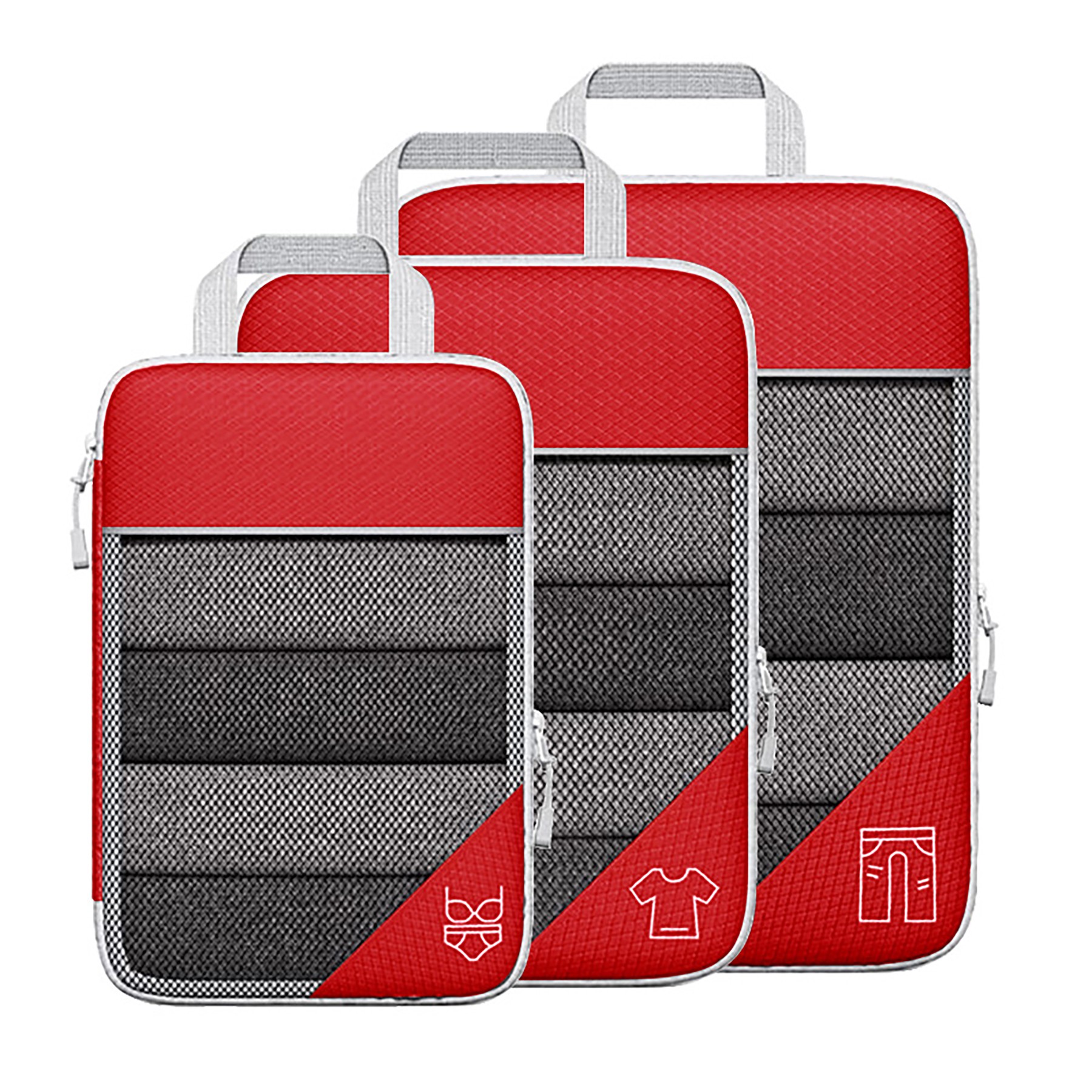 3 Pack Compression Packing Cube 3