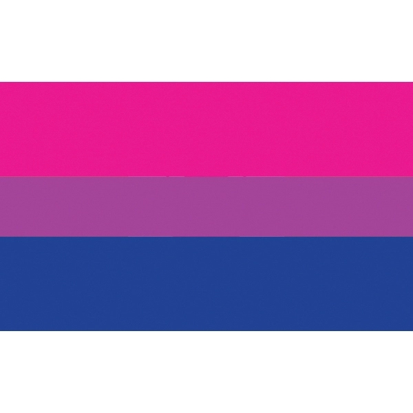 Bisexual Premium Car Flag 2