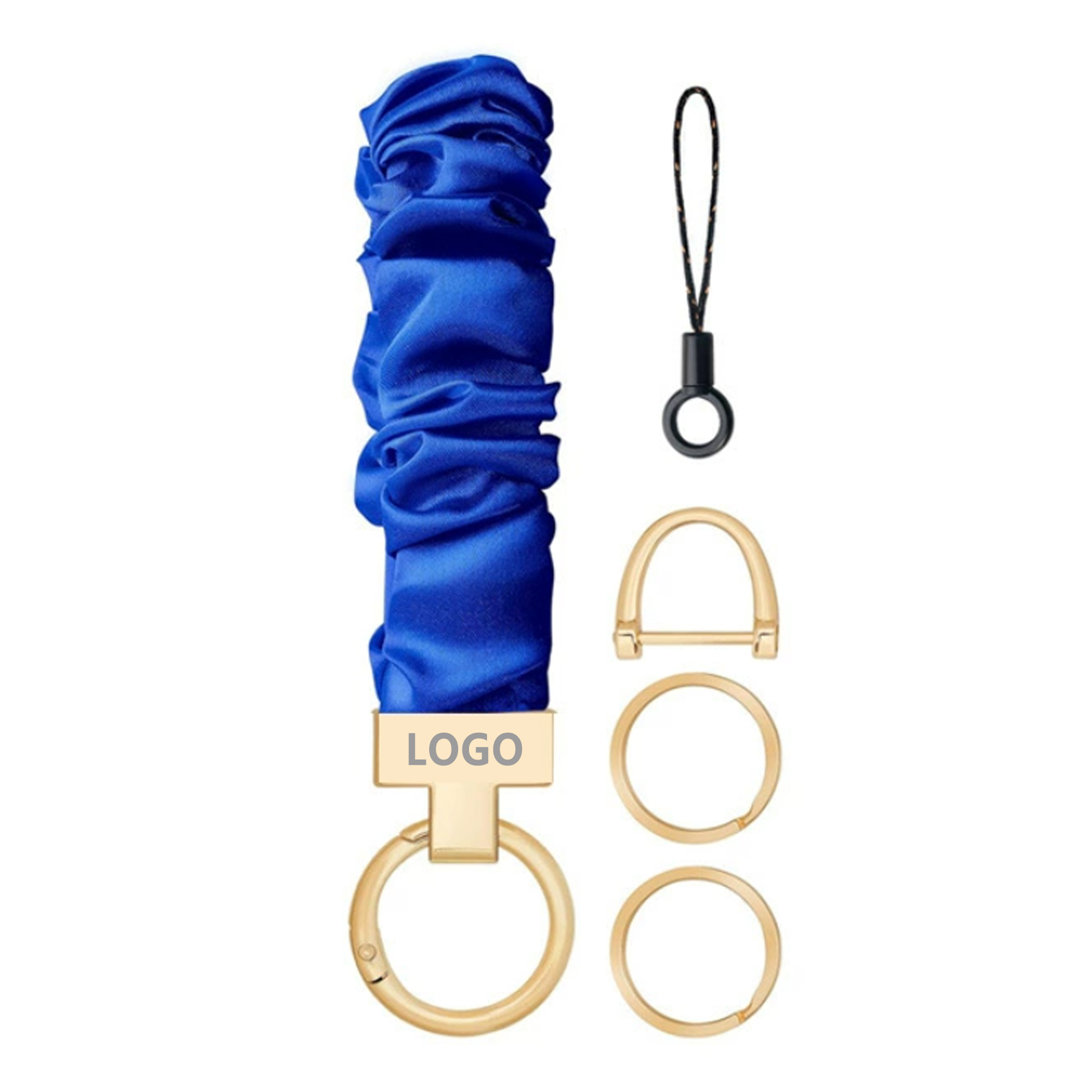 Pleated Wrist Keychain 2