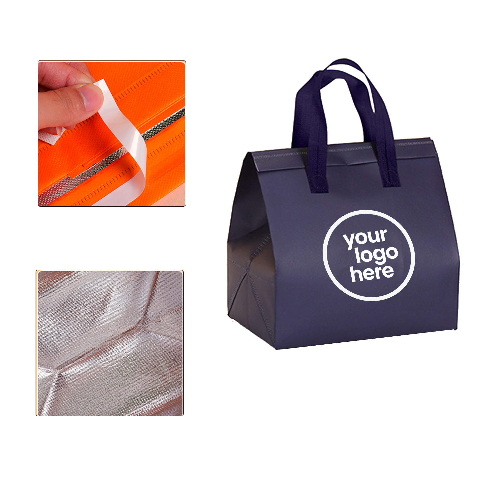 MOQ:50pcs Insulated Food Delivery Bag 1