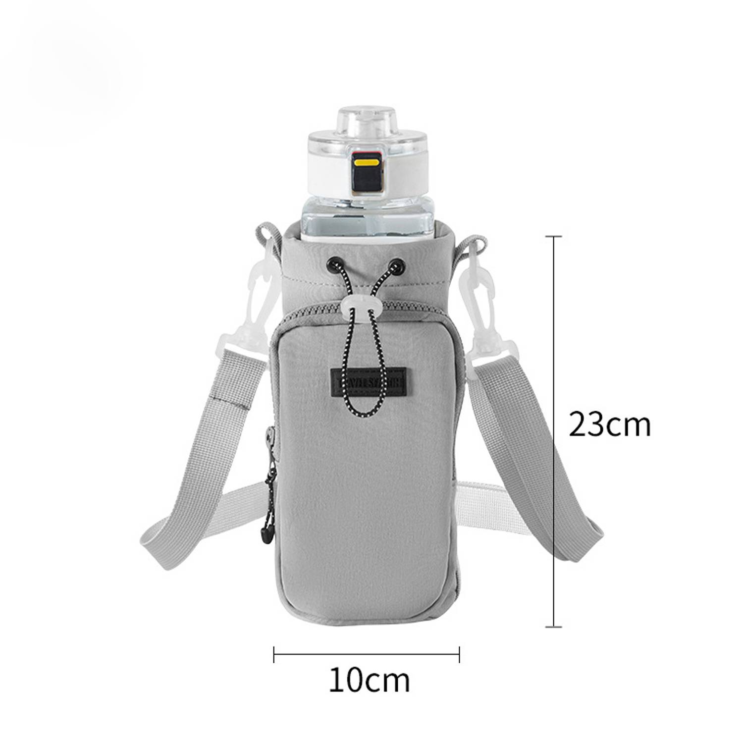 Water Bottle Carrier Pouch w/ Phone Pocket 9