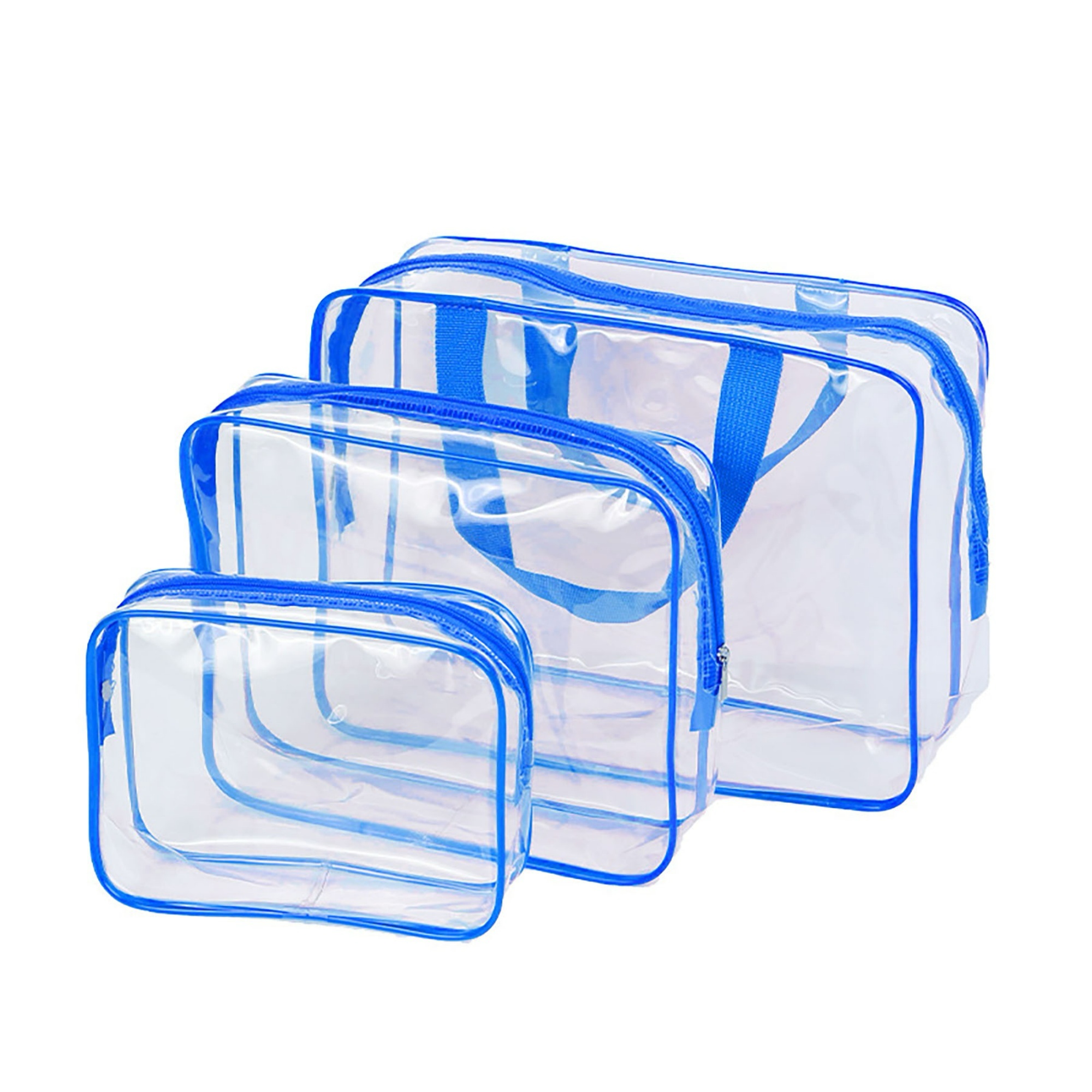 Portable Transparent PVC Toiletry Storage Bag 13