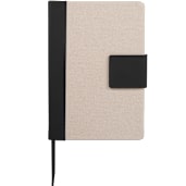 5.5" x 8.5" FSC® Recycled Canvas Bound Notebook 67