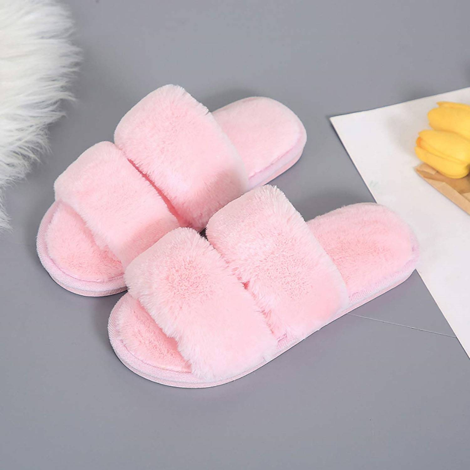Woman Fluffy Slippers 5