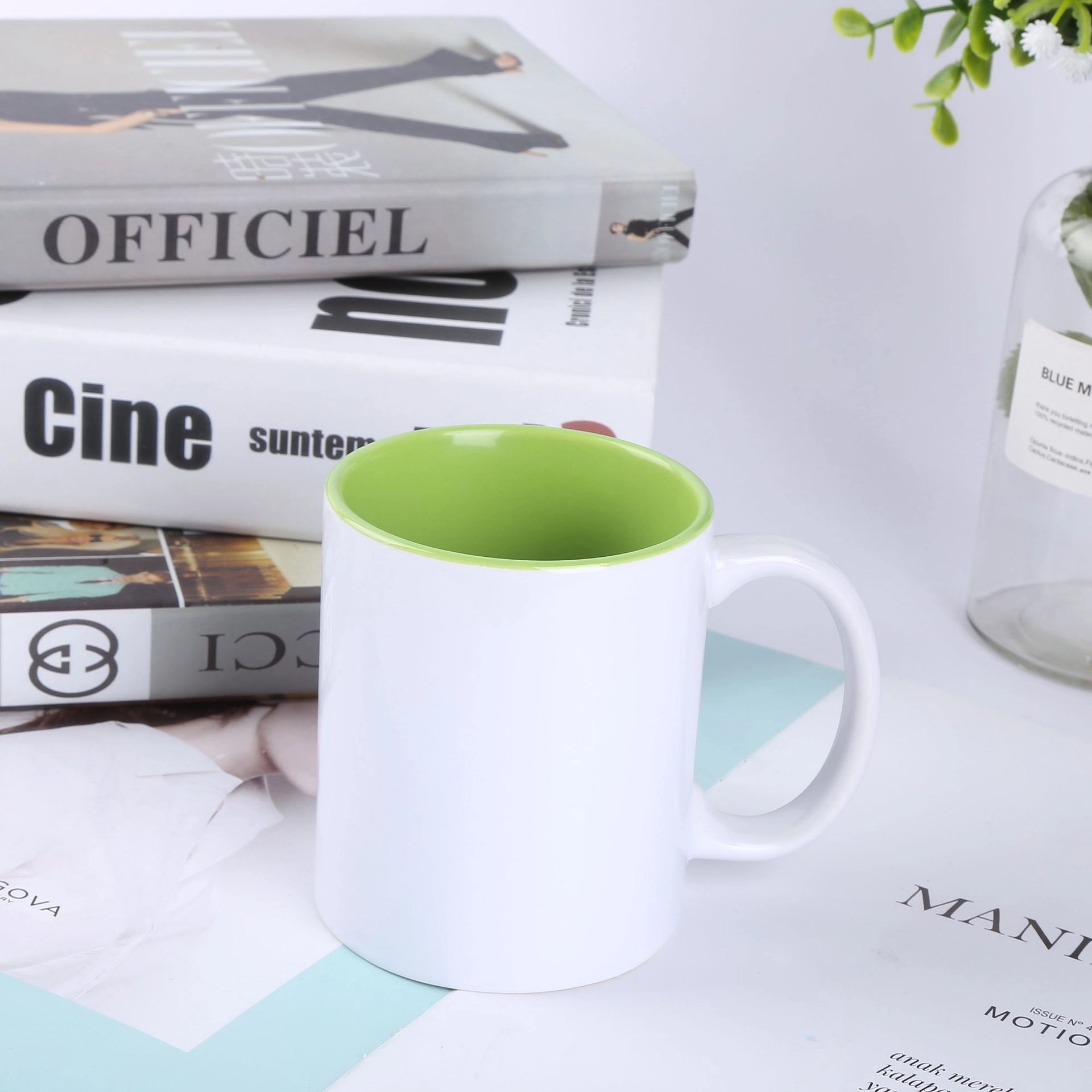 Custom 12 Oz Ceramic Mug Coffee Cup 7