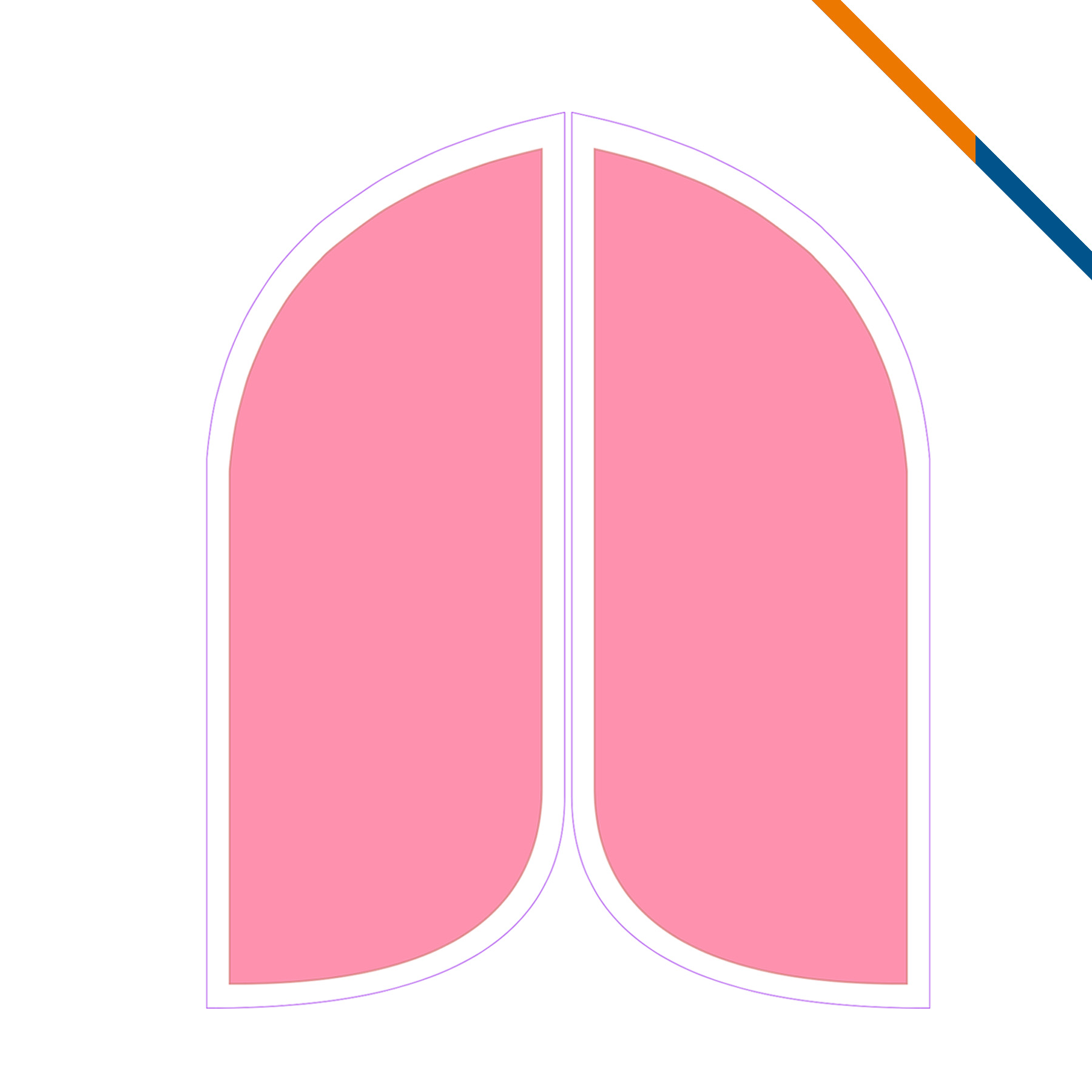 7' Silky Double-Sided Feather Flag 4