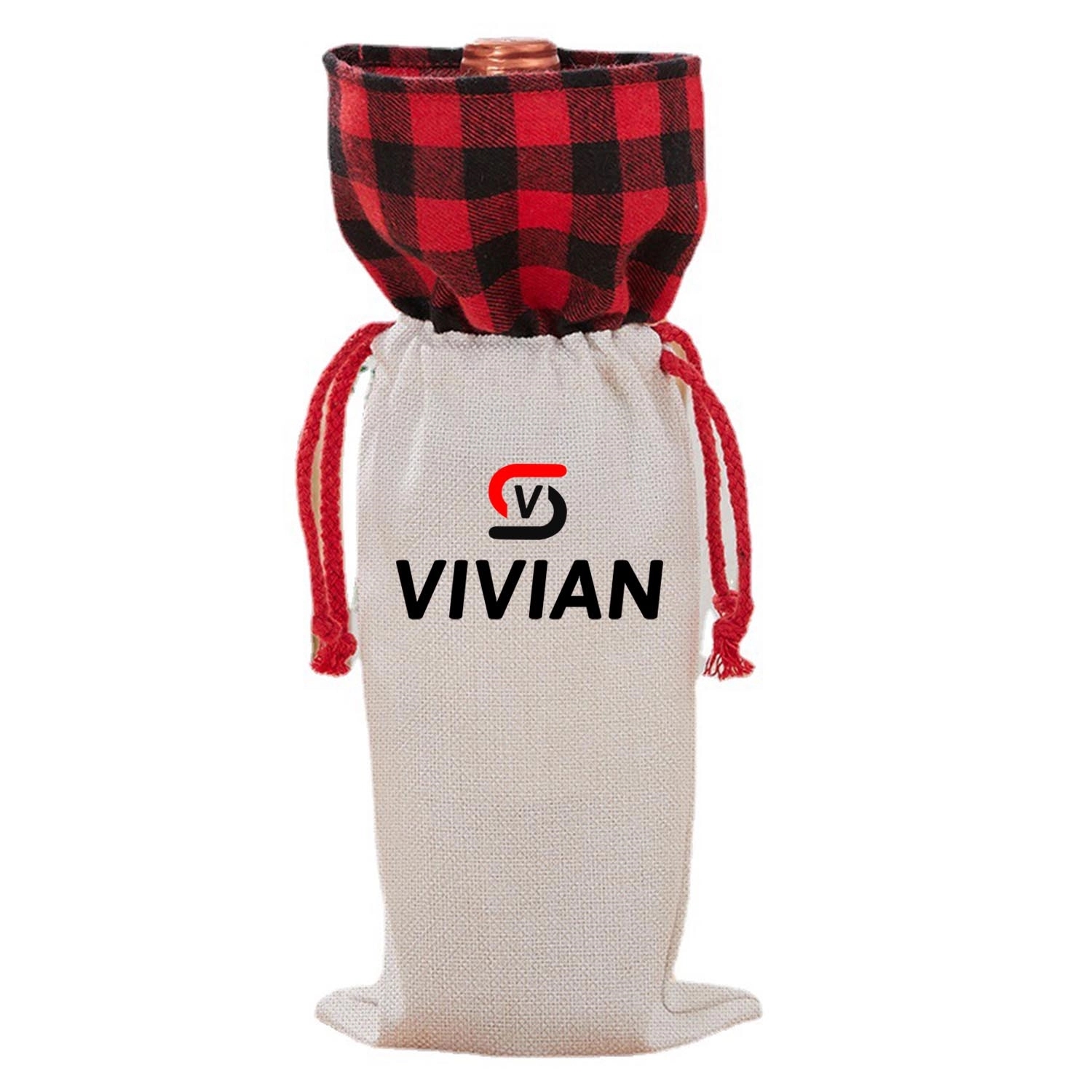 Cotton Hemp Wine Bag 2