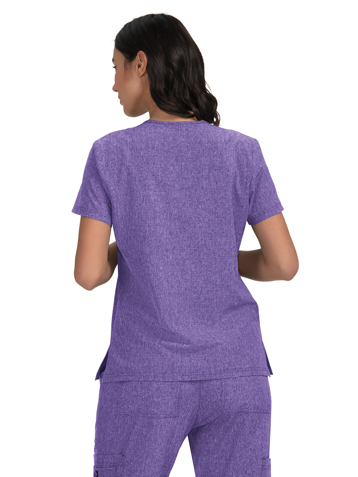 koi - Basics - Women's Four-Pocket Stretch V-Neck Becca Top 19