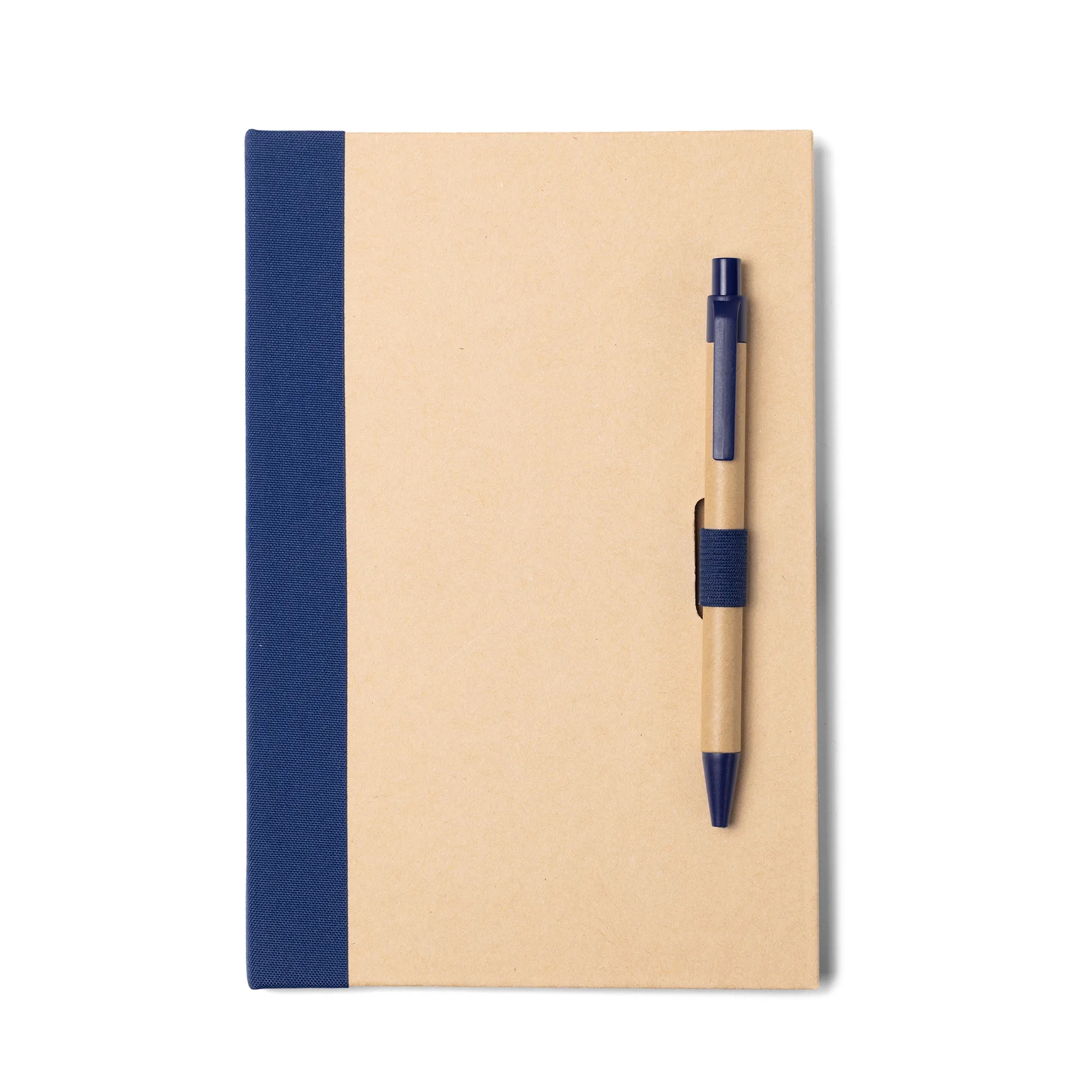 Binded Kraft Journal with Pen Closure 6