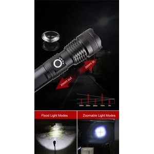 LED USB Rechargeable Torch Light For Camping 6