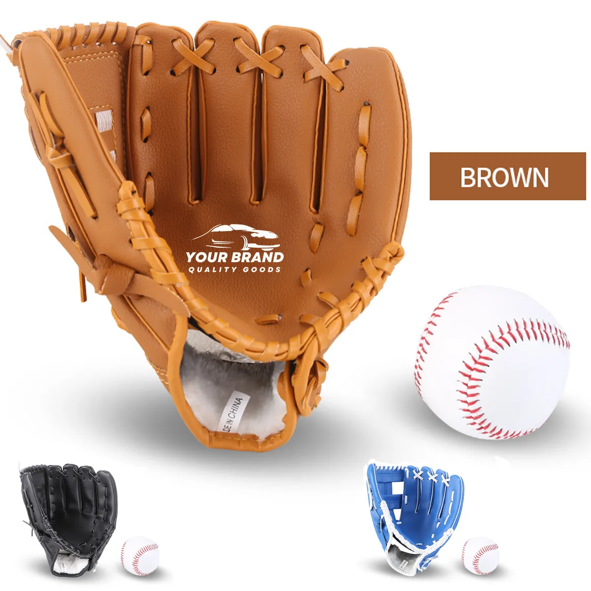 Baseball Mitts Outfield Gloves Softball Catcher Accessories 2