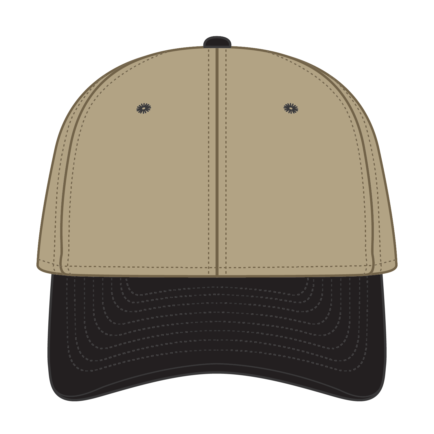 OTTO CAP® OTTO FLEX® Fitted 6 Panel Low Profile Baseball Cap 17