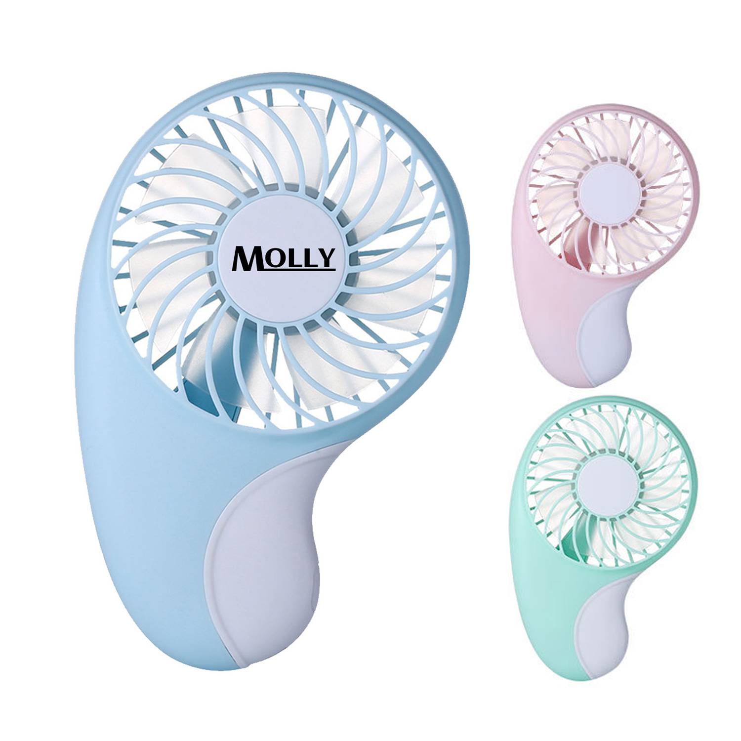 Mini Fan Rechargeable Turbo w/ Lanyard 2