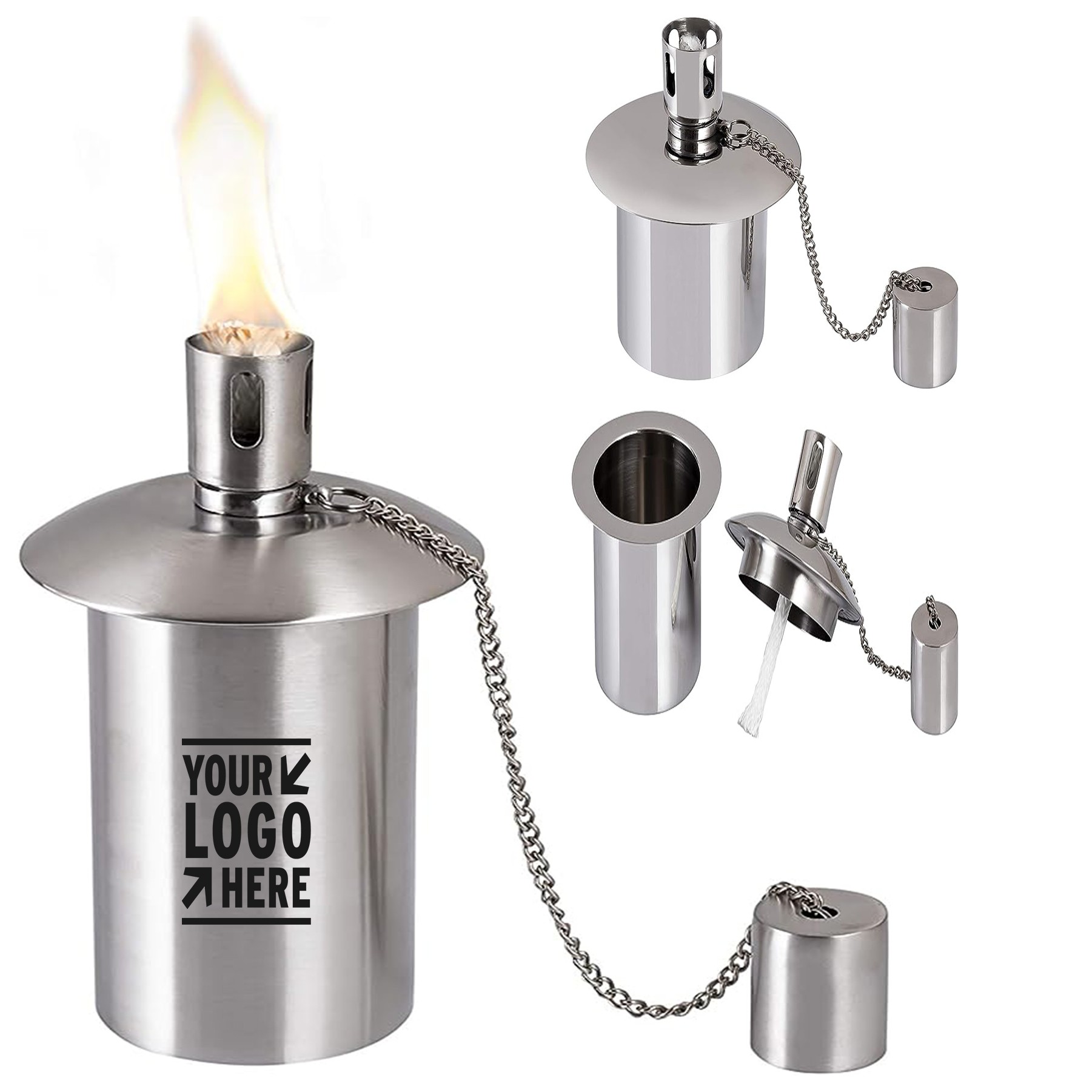 Torch Canister Replacement with Fiberglass Wick Snuffer 3