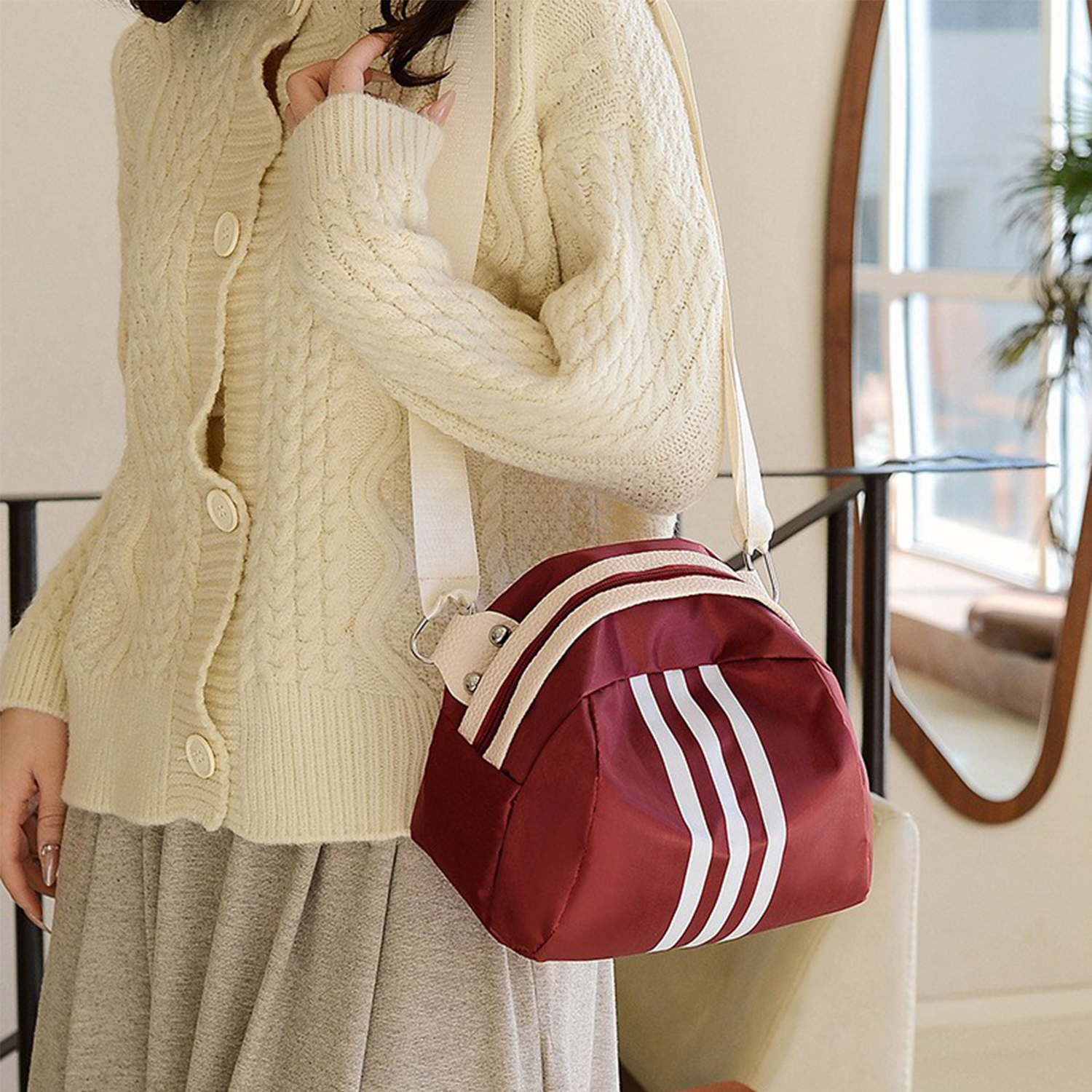 Nylon Large Capacity Crossbody Shoulder Bag 2