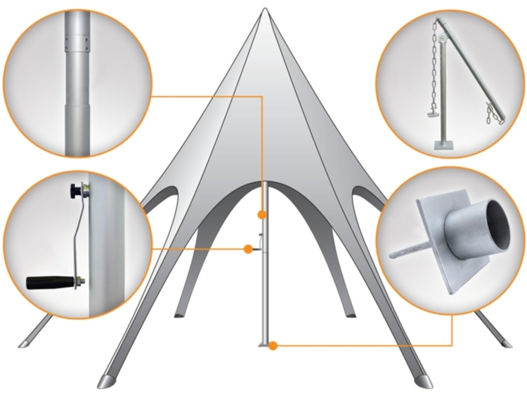 Fully Printed 20' Sky Tent