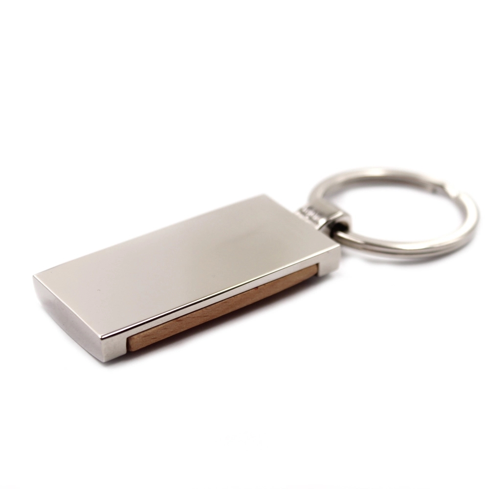 Wood Metal Key chain 4