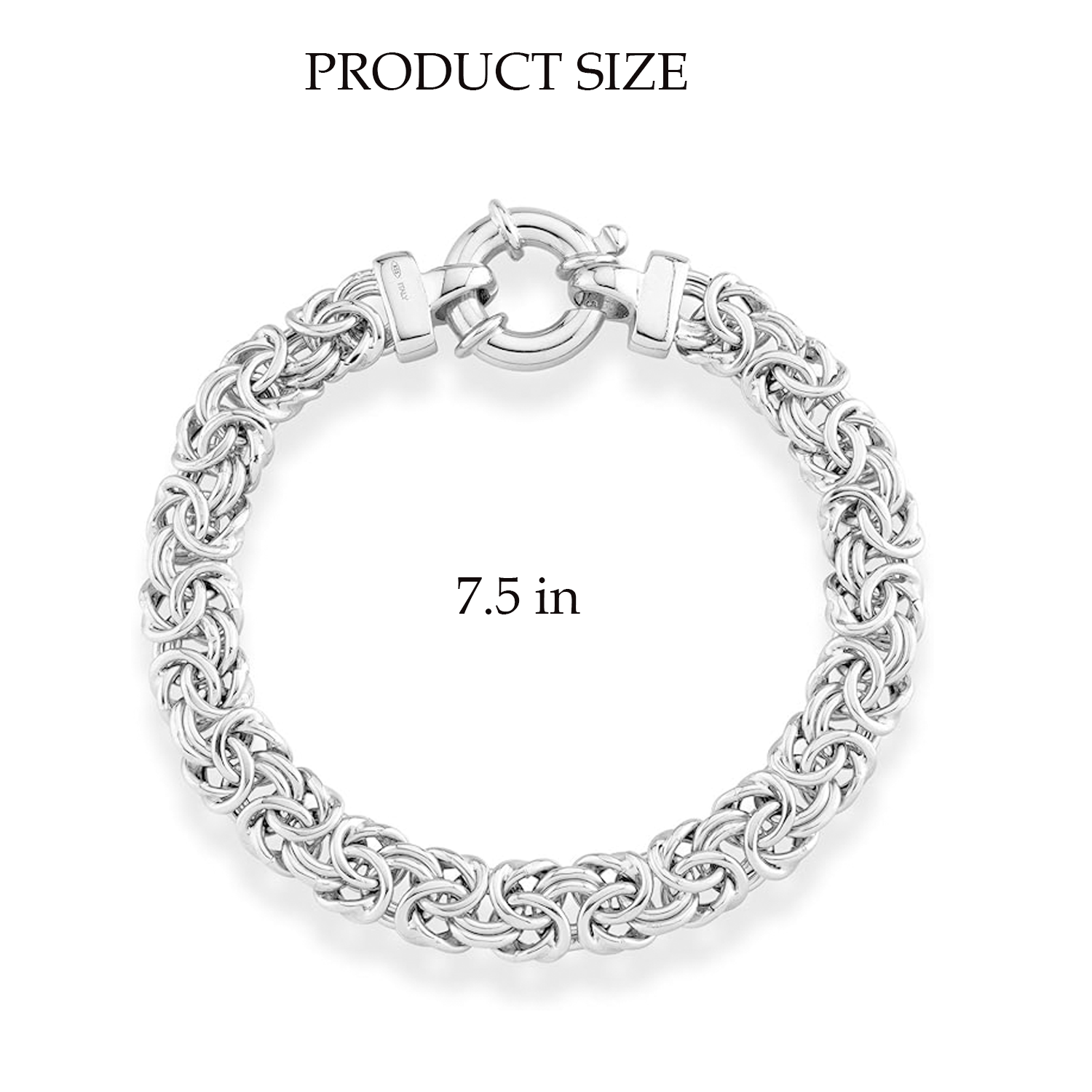 925 Sterling Silver 9mm Classic Bracelet 3