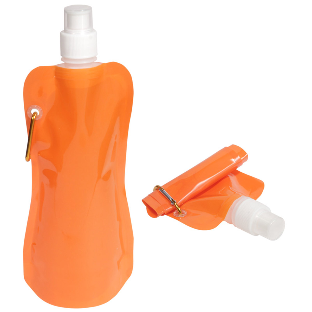 Flex Foldable 16 oz Water Bottle with Carabiner 43