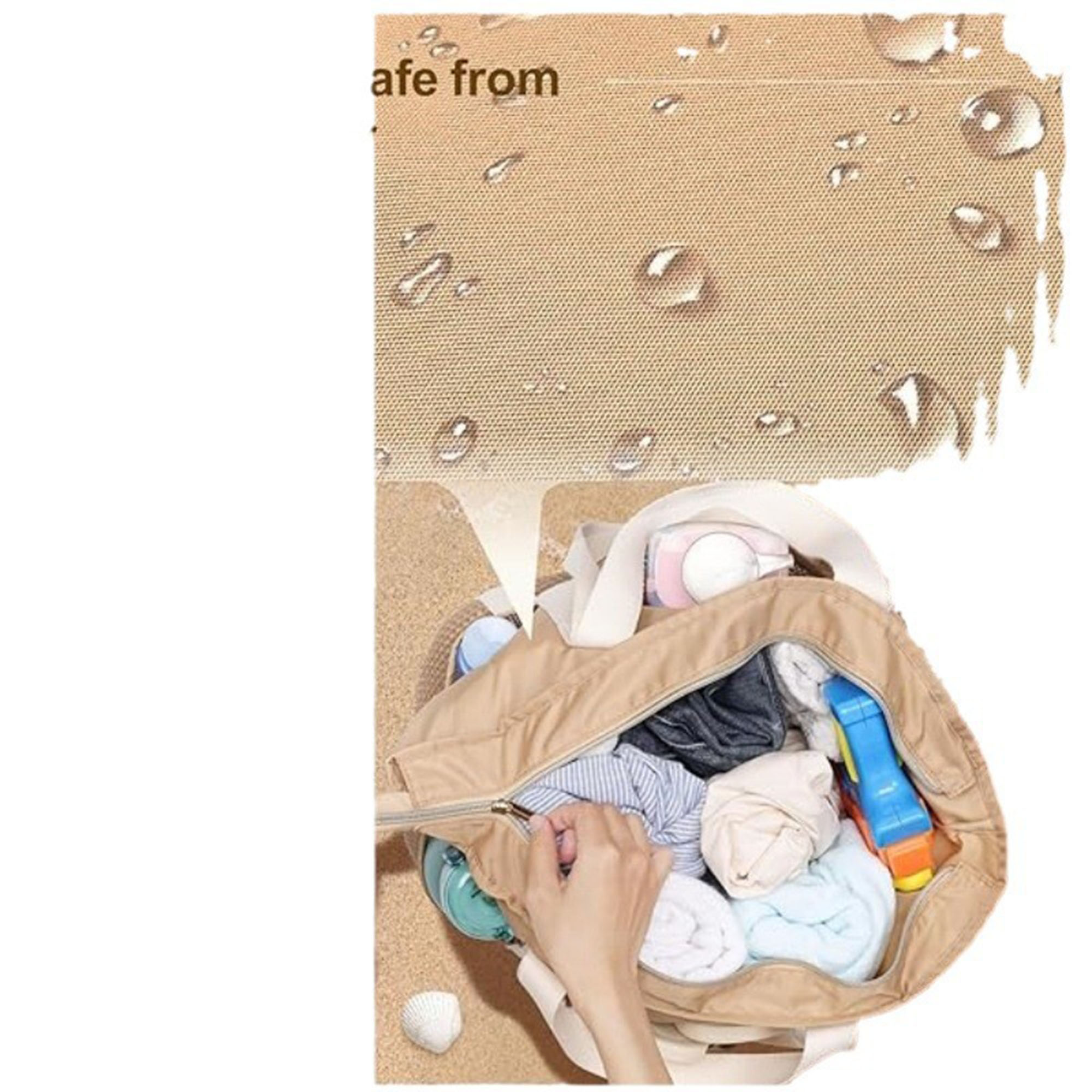 Waterproof & Sand-Proof Beach Tote Bag 2