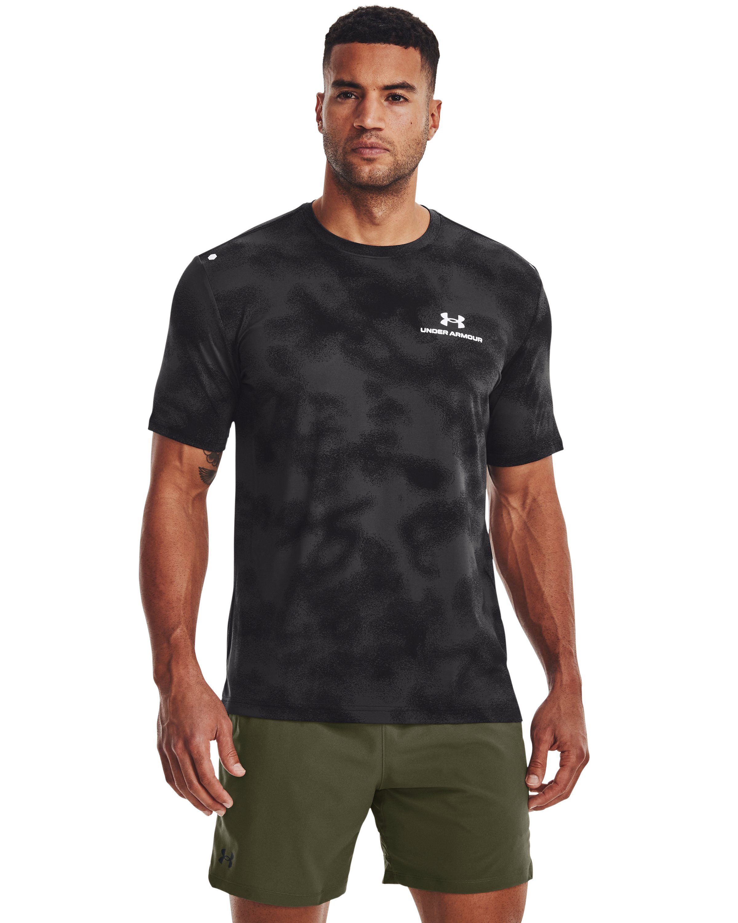 UA RUSH Energy Print Men's Short Sleeve 2