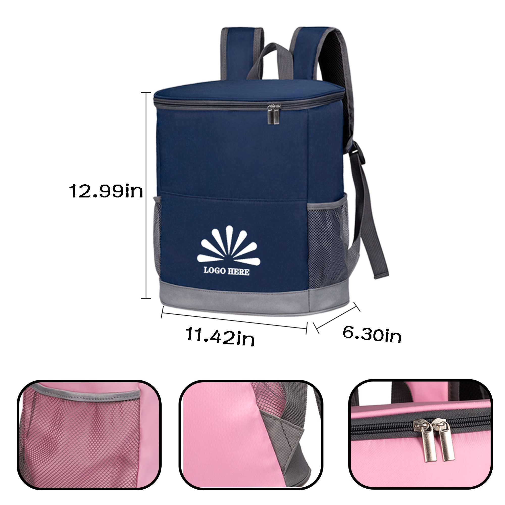 MOQ 10 PCS Insulated Cooler Backpack 2