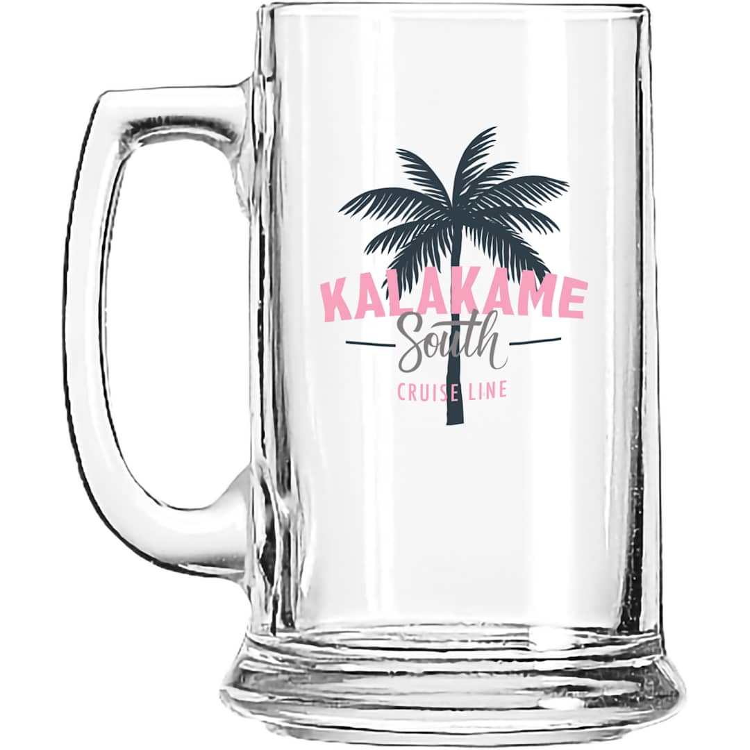 Glass Beer Mug 15oz 14