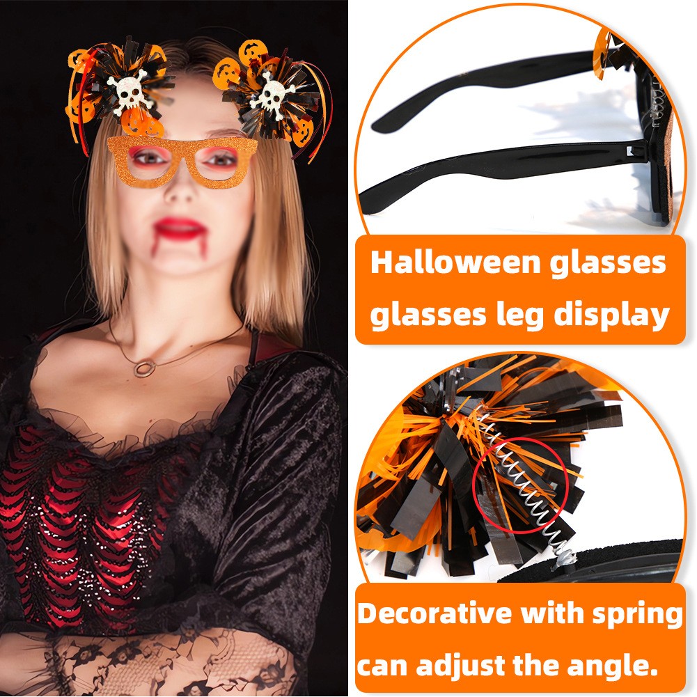 Halloween Glasses Color Bar Secure Party Decoration 4