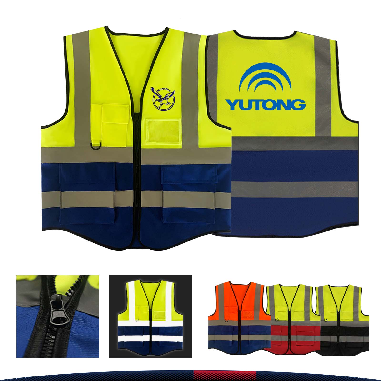 Dual Color Reflective Safety Vest 2
