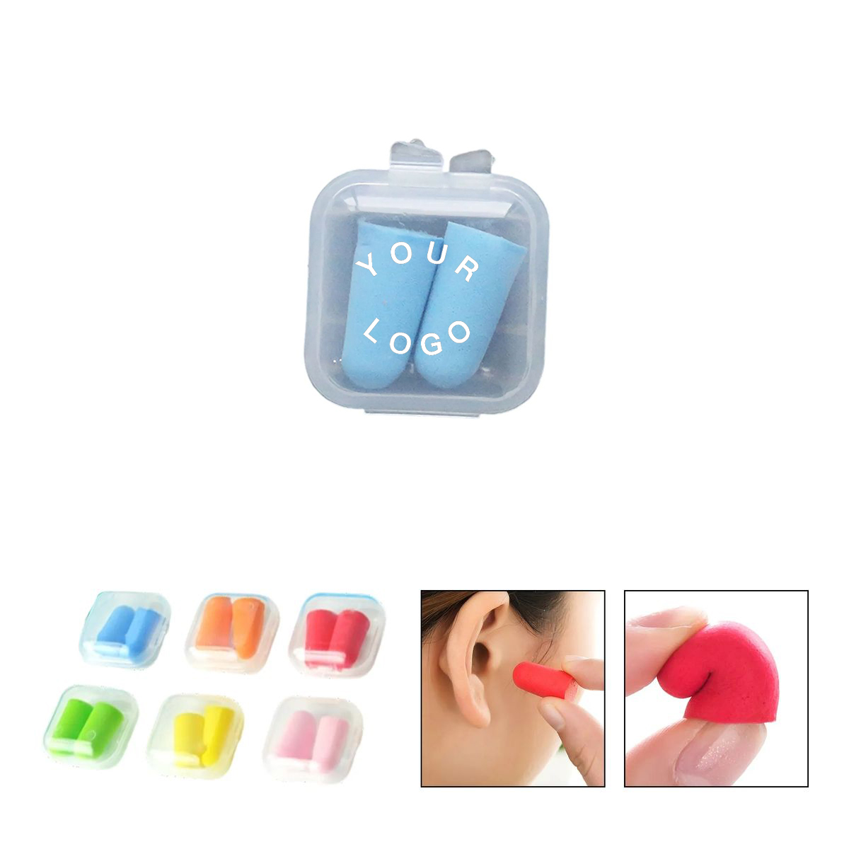 PU Foam Earplugs for Noise Reduction Comfort 1