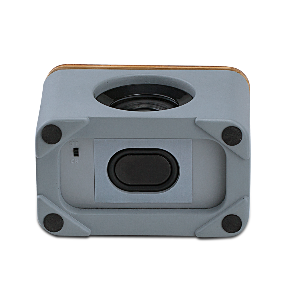 Tulare Eco-Friendly Cement & Bamboo Speaker and Wireless Charger 9