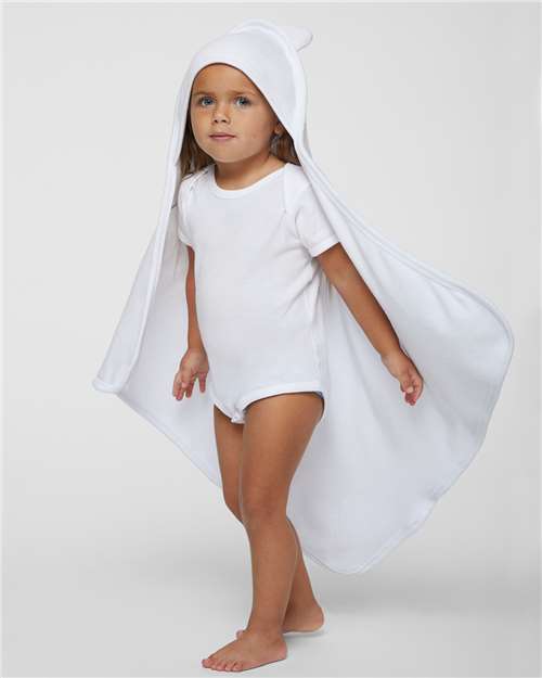 Terry Cloth Hooded Towel with Ears - 1013 21