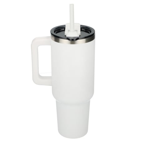 Pinnacle Recycled Travel Tumbler with Straw 40oz 286