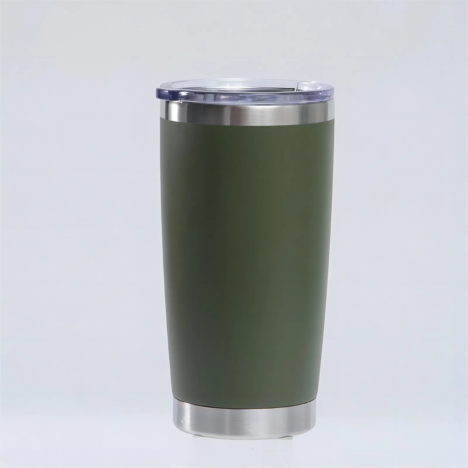 20 Oz Stainless Steel Tumbler with Lid and Straw Powder 3