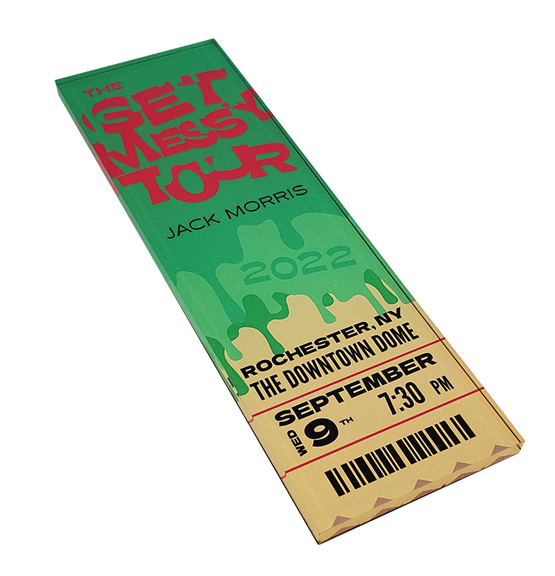 1/4" Acrylic Ticket / Event Magnets - Made In USA 6
