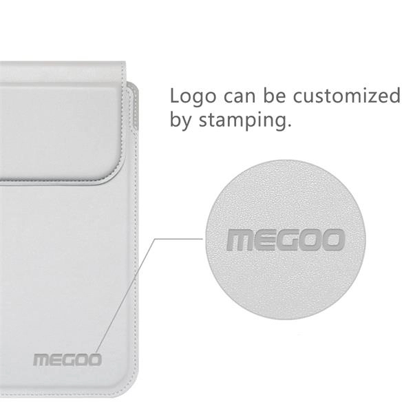 Laptop Sleeve Case PU Leather With Stand Function 2