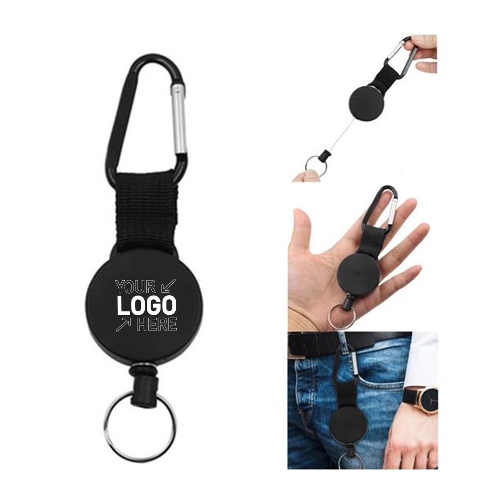 Outdoor Retractable Cord Keychain 3