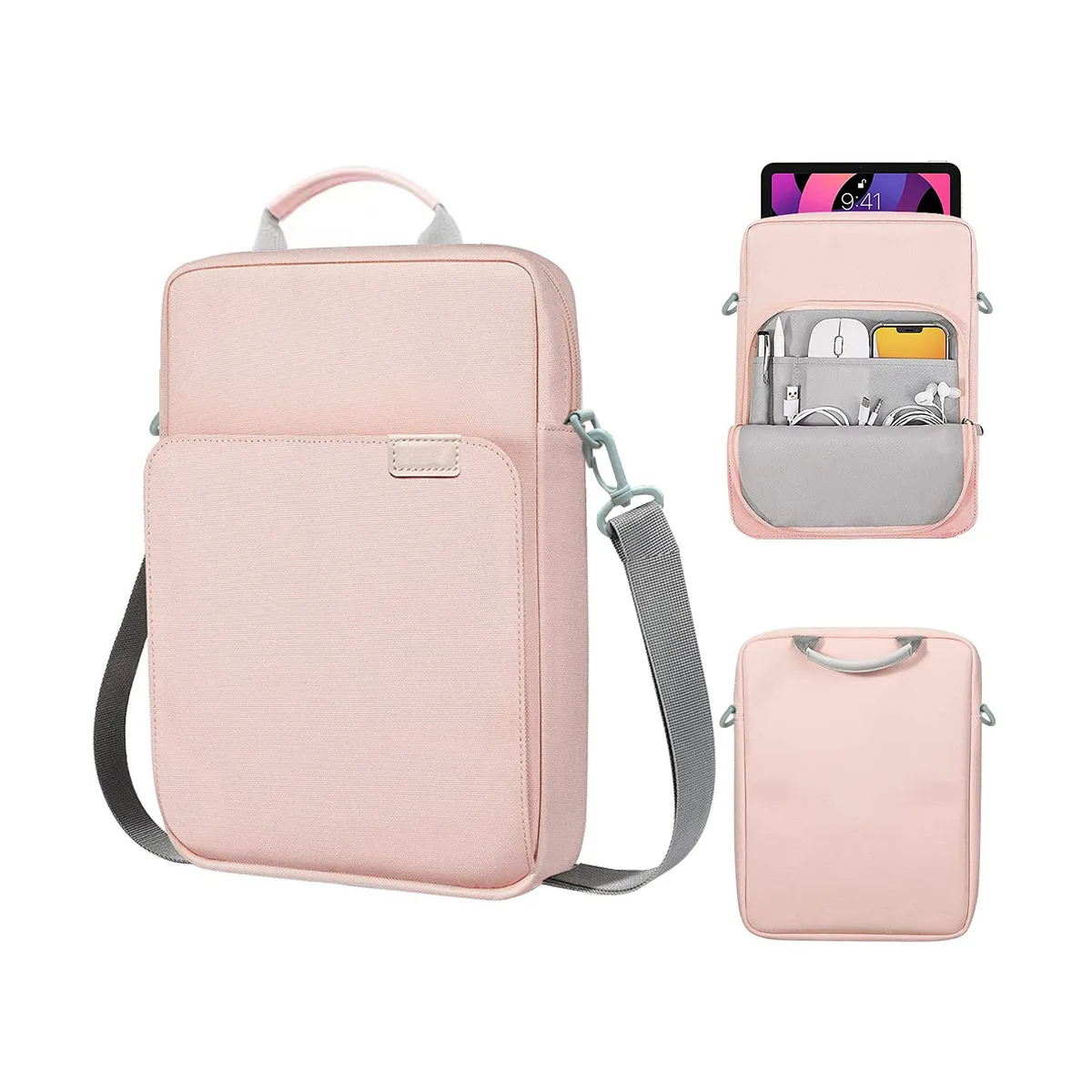 13 inch Laptop Tablet Waterproof Messenger Shoulder Bag 5