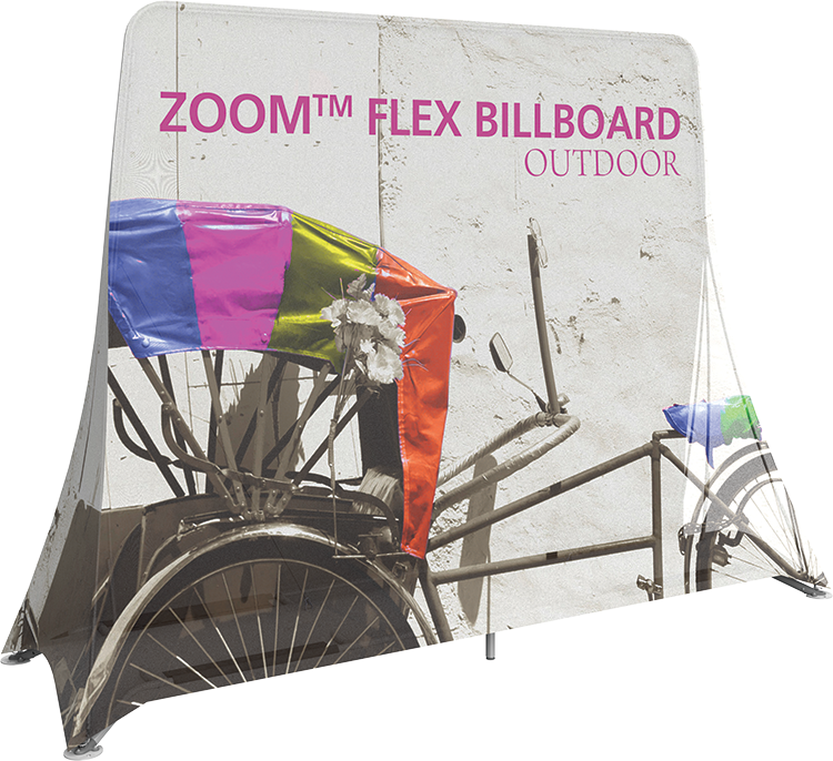 Zoom Flex Double-Sided Outdoor Billboard