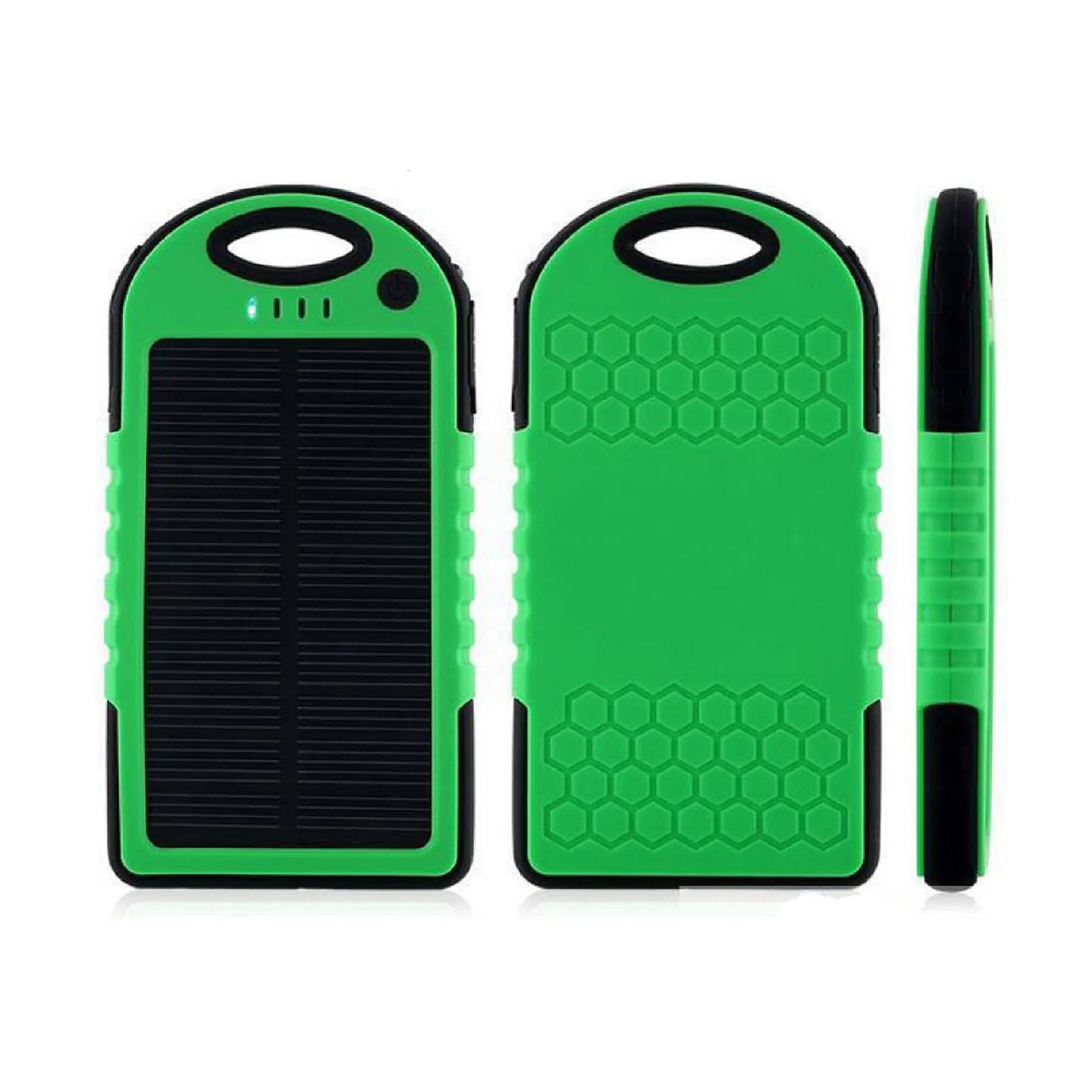 5000mAh Solar & Waterproof Rechargeable Powerbank 4