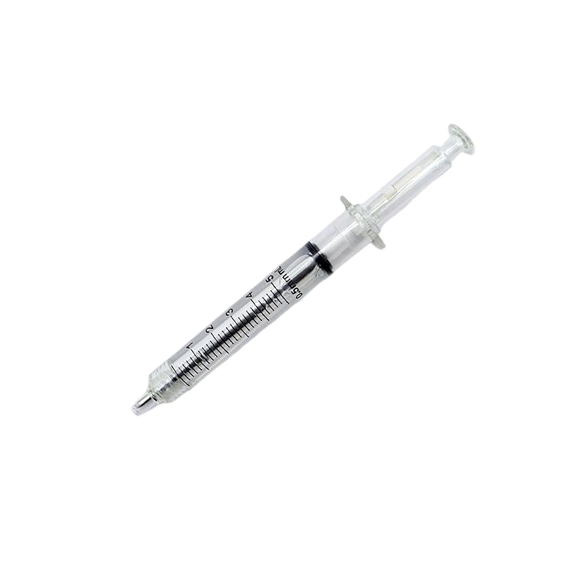 Syringe Shaped Ballpoint Pen Plastic 5.4 Inch 3