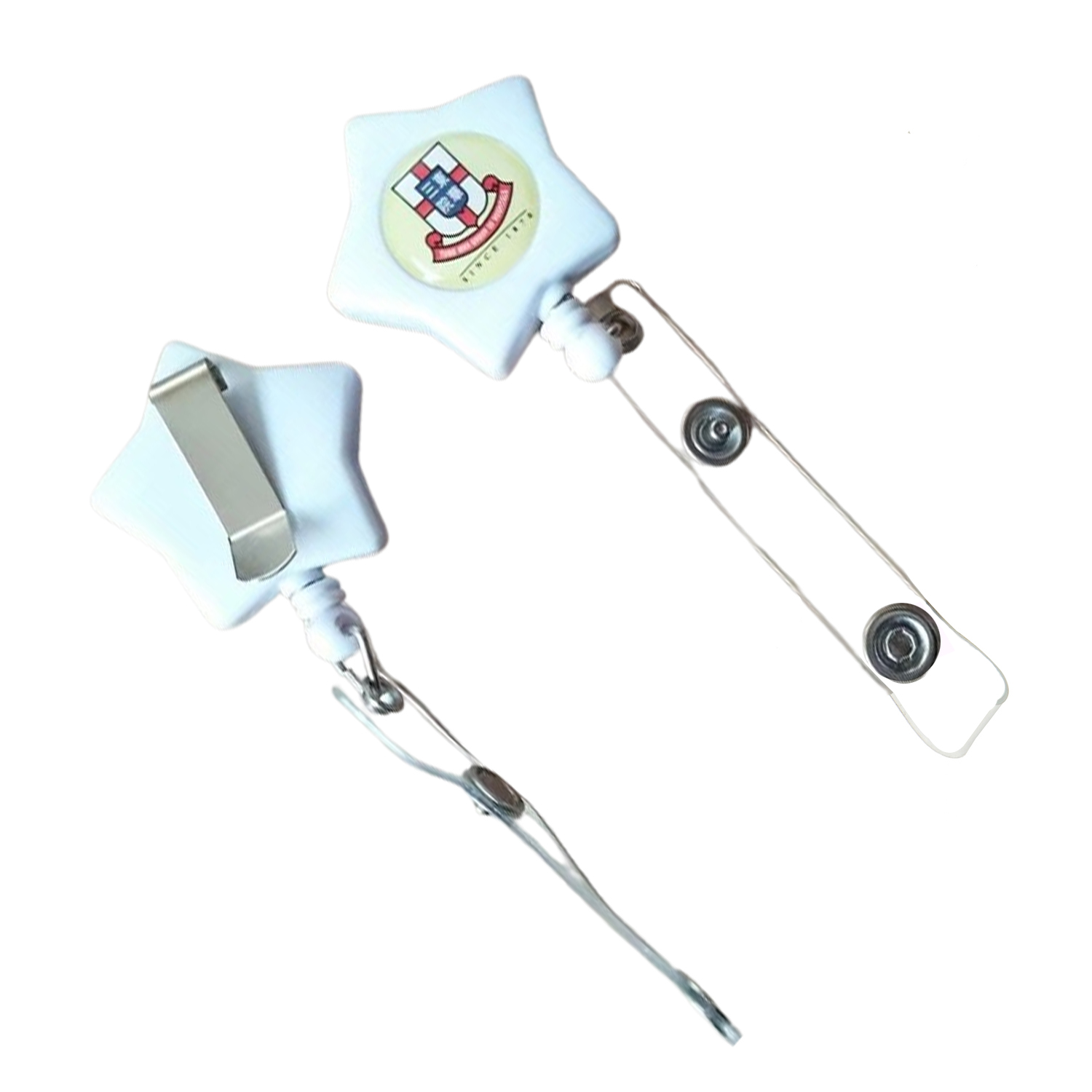 Retractable Star Shape Badge Reel 6