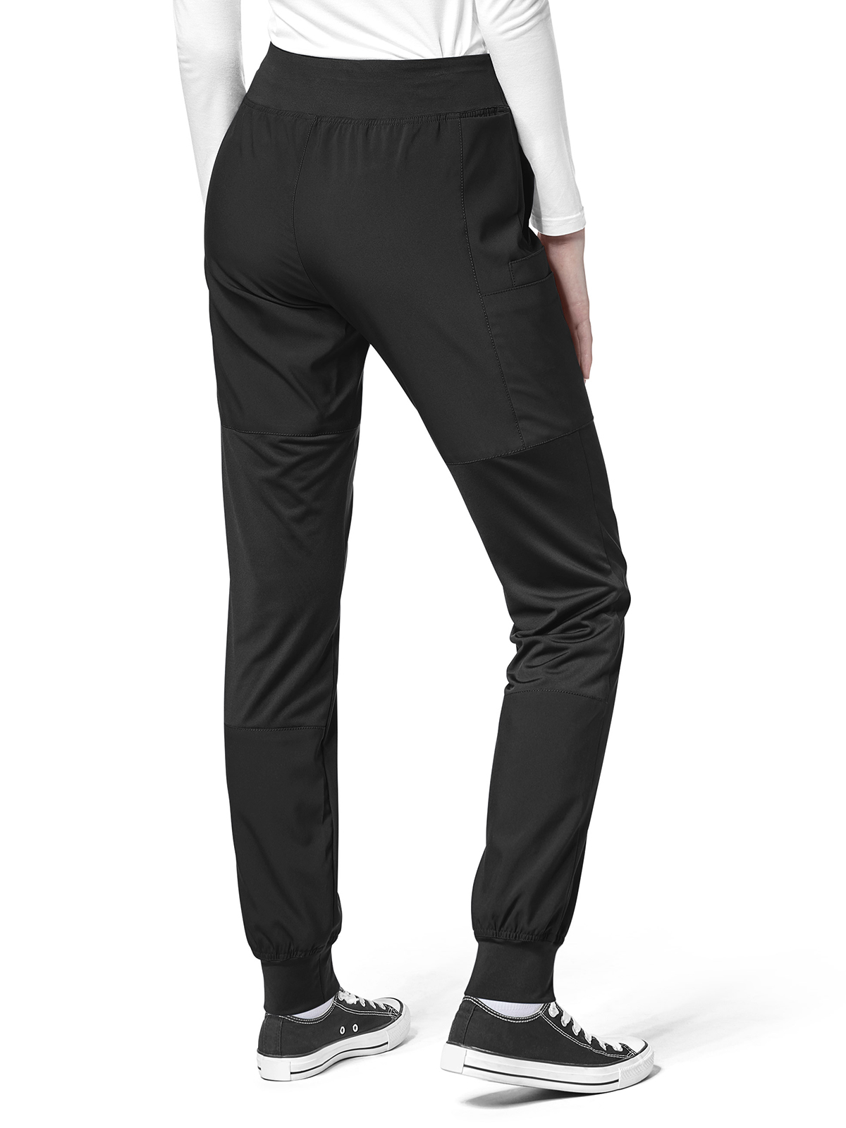 W123 Women's Eight-Pocket Comfort Waist Pant