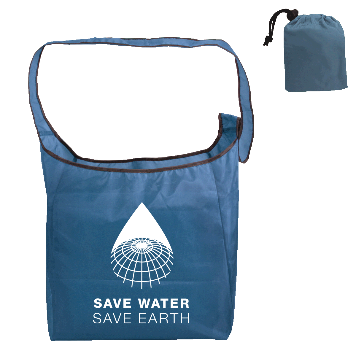 RPET Fold-Away Sling Bag 16